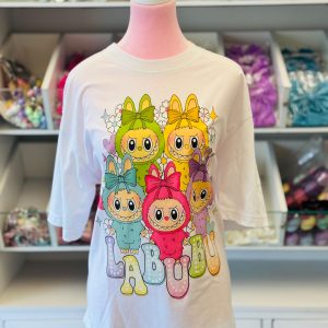 Oversized Labubu Bunny White T- shirt
