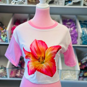 Summer Petal Crop Top